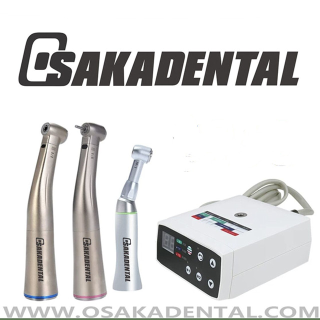 Electric Motor Burshless with Contra Angle Surgical Handpiece محرك كهربائي بدون فرشاة مع قبضة جراحية ذات زاوية كونترا