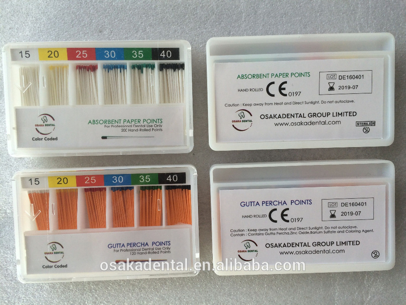 Osakadental Absorbent Paper Points 02 تفتق / مواد طب الأسنان / مواد تقويم الأسنان
