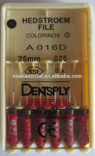 الأسنان الأصلية Dentsply ملفات ملفات إندو الساخن بيع ملفات قناة الجذر ملف H / أداة طب الأسنان / مواد طب الأسنان