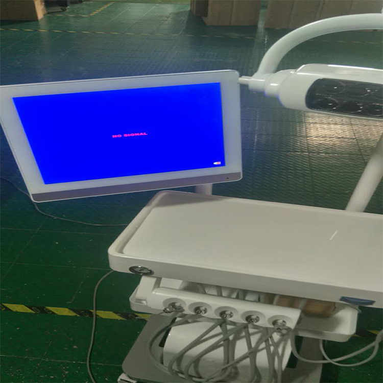 مونيتور للأسنان مع كاميرا WIFI وحامل (VGA + VIDEO + USB)