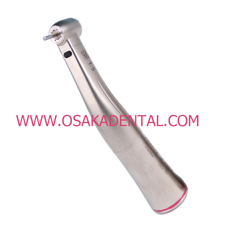 OSAKA Dental Fiber Optic Dental Dental 1: 5 Handpiece Dental Electric Motor Motor Contra Angle