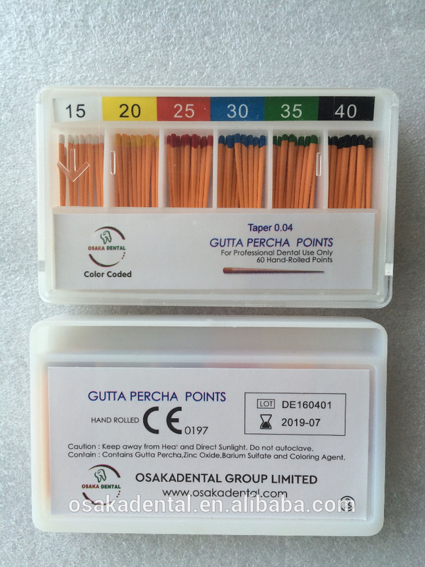 Osakadental Gutta Percha Points 04 تفتق / مواد طب الأسنان / مواد تقويم الأسنان