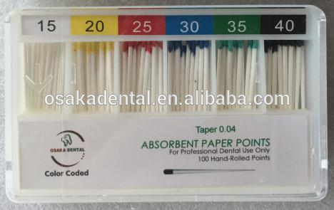 OSAKADENT Paper Points 04 تفتق OSA-P1A-04