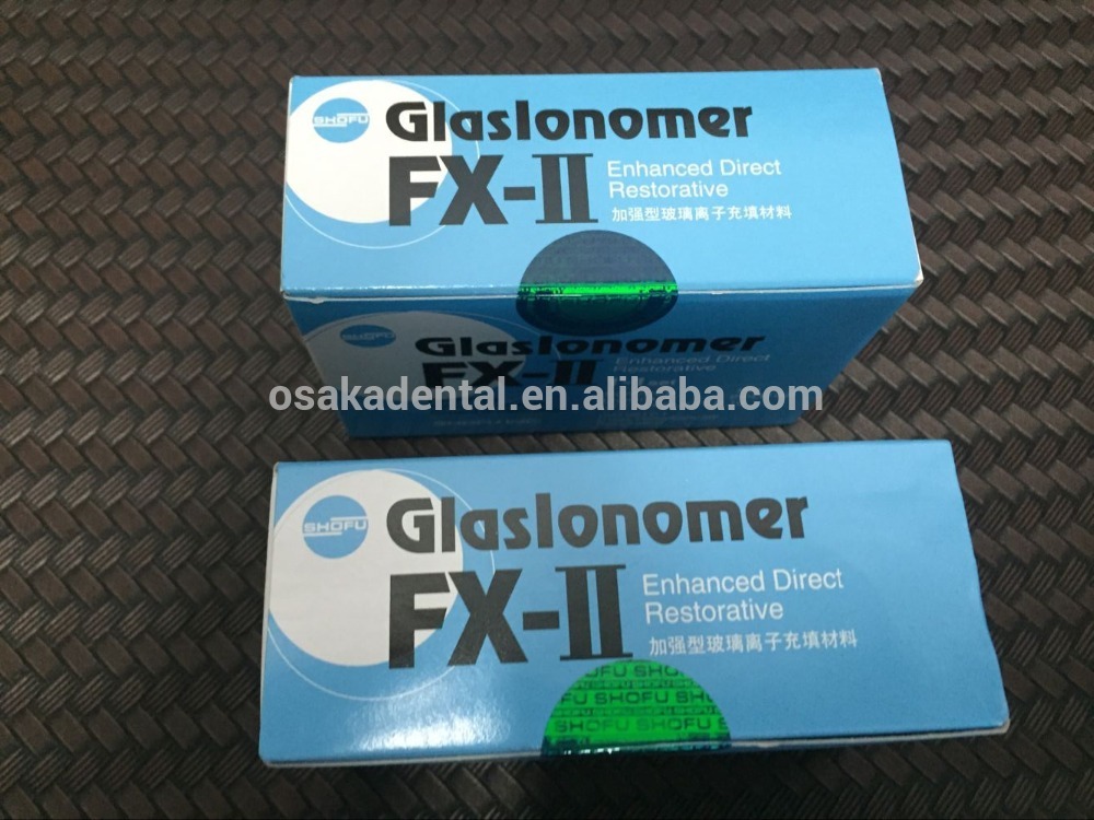 Glaslorymer FX-II الأسمنت / الزجاج الأسمنت الأيونومير لملء الأسنان