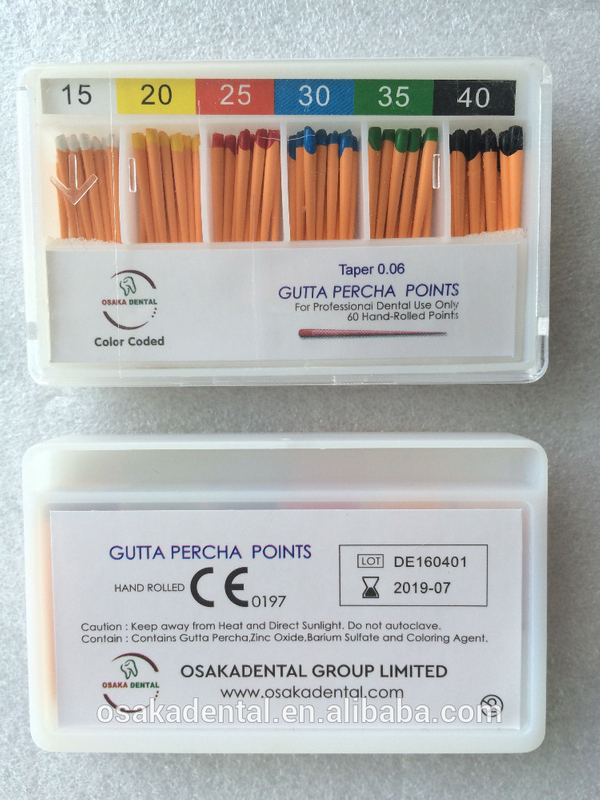 Osakadental Gutta Percha Points 06 تفتق / مواد طب الأسنان / مواد تقويم الأسنان