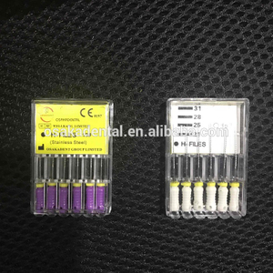 توريد طب الأسنان عالي الجودة من أوساكا للاستخدام اليدوي ملفات H / ملف اللبية