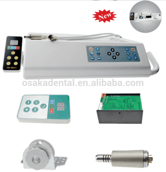 محرك مايكرو Electrict للأسنان مع عرض ونظام تبريد (جديد)