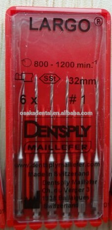 الأصلي Dentsply pesso reamer / largo / dental endo files / rotary files