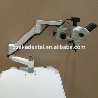 مجهر أسنان محمول مع كاميرا لوحدة طب الأسنان