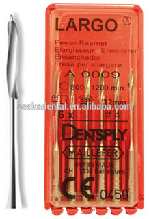 DENTSPLY Maillefer Largo Pesso Reamers / ملفات الأسنان إندو / مخرطة الأسنان