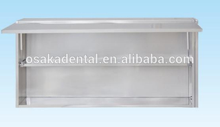 خزانة أسنان طبية من الفولاذ المقاوم للصدأ خزانة حائط طبية بدون نافذة زجاجية