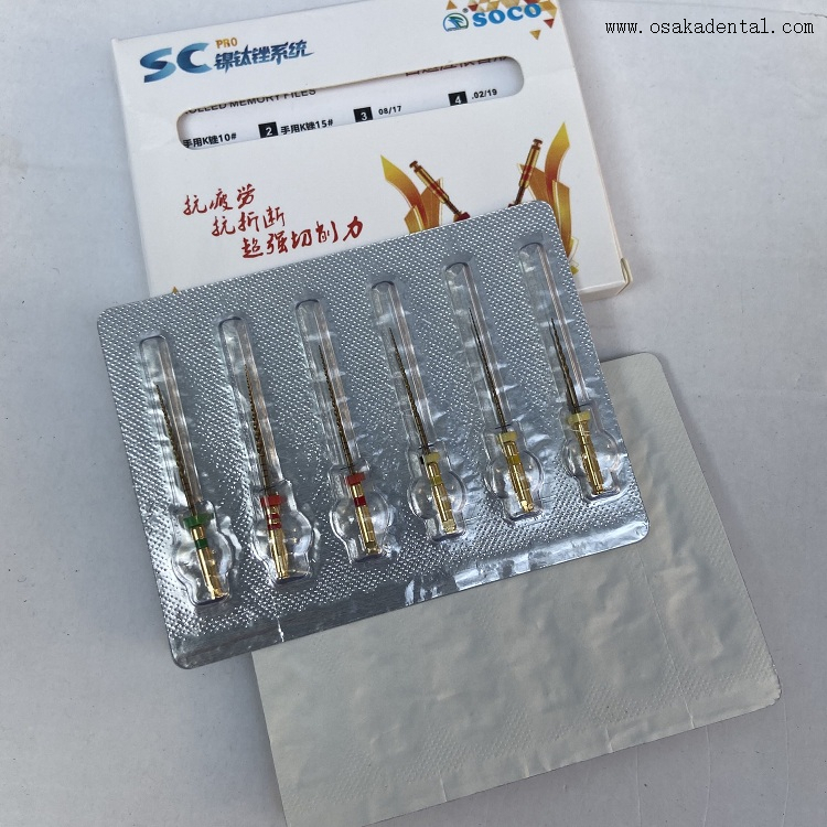 SC Pro Gold Rotary File Endodontics