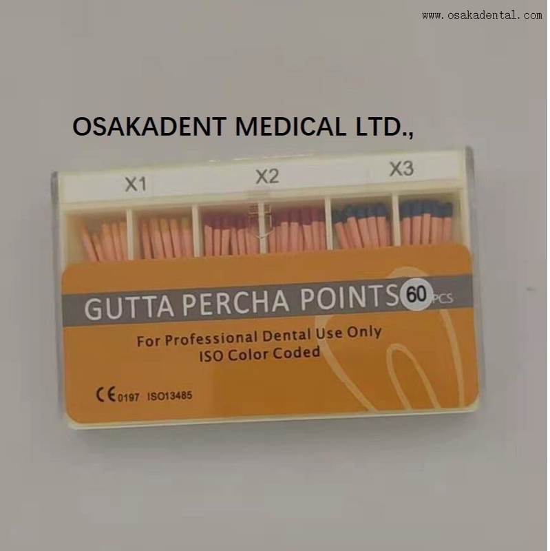 نقاط طب الأسنان Gutta Percha لبرنامج OSA-G5 التالي