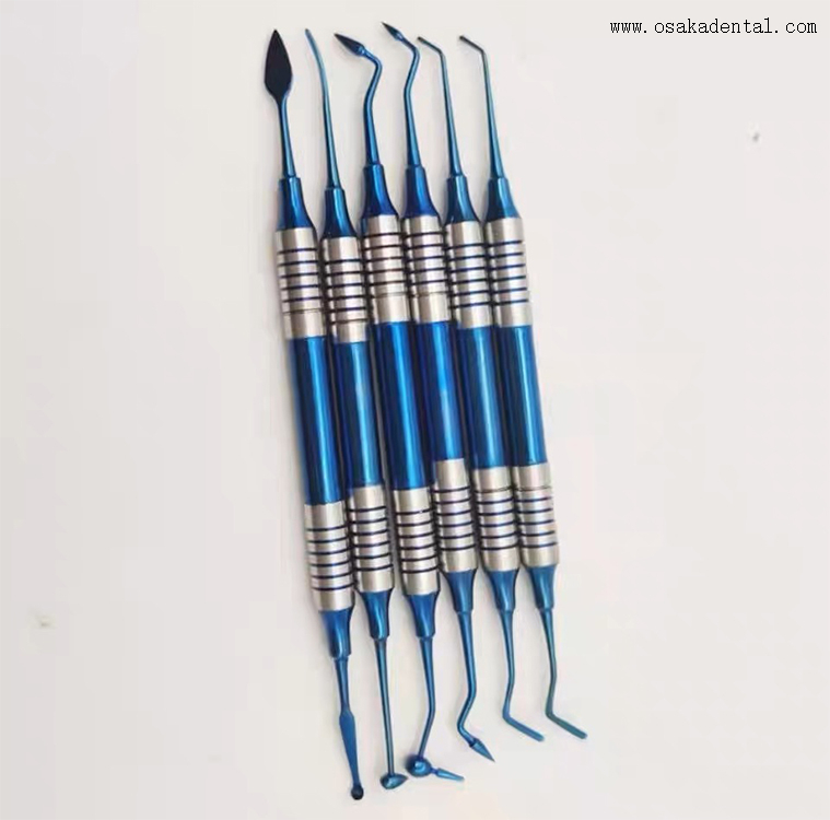 أداة طب الأسنان أداة تعبئة الراتنج المركب للأسنان