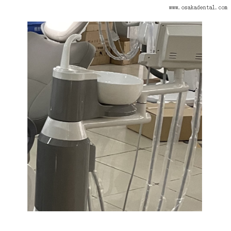 كرسي أسنان عالي المستوى مزود بشاشة 17 بوصة وكاميرا فموية