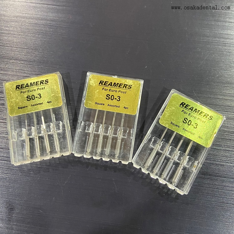 Reamers for Dental Euro Post 4pcs/Box OSA-S010