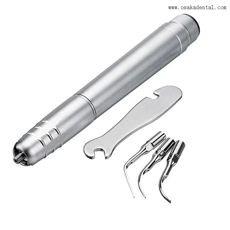 قشارة هواء للأسنان مع 3 أطراف قشارة 