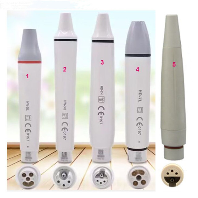 قبضة قشارة الأسنان مع Led أو بدون Led لقشارة مختلفة