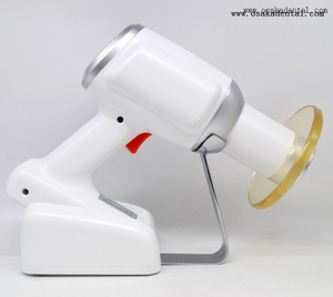 وحدة أشعة سينية بيضاء اللون محمولة مع لوح رصاص