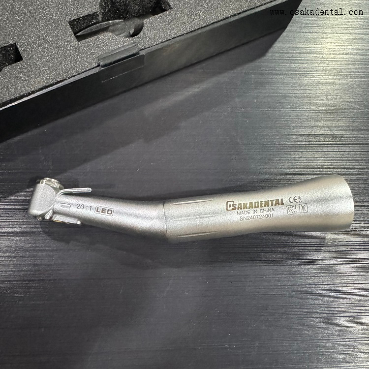 20: 1 قبضة أسنان كونترا آنجل المزروعة مع مصباح LED ذاتي مولد كهربائي