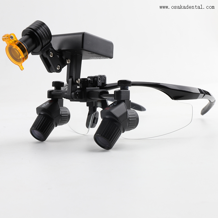 مجموعة إضاءة عدسة مكبرة لزوايا الأسنان