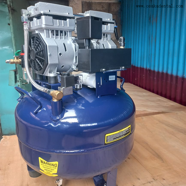 توريد ضاغط هواء سعة 40 لترًا لوحدة كرسي أسنان