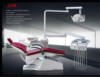 الجملة وحدة طب الأسنان المتكاملة متعددة الوظائف مع كرسي الأسنان تحكم القدم مع ضاغط الهواء