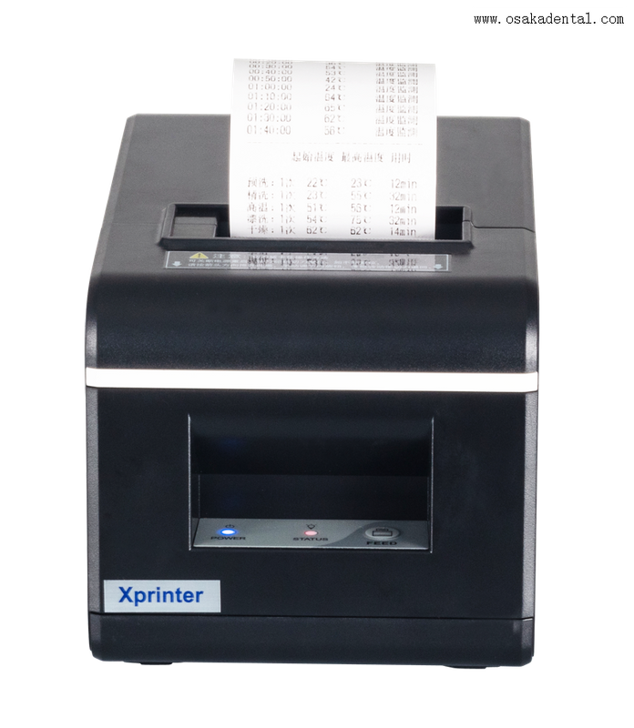 غسالة الأسنان مع الطابعة وآلة تنظيف الأسنان مع الطابعة لمنتجات الأسنان قبضة الأسنان