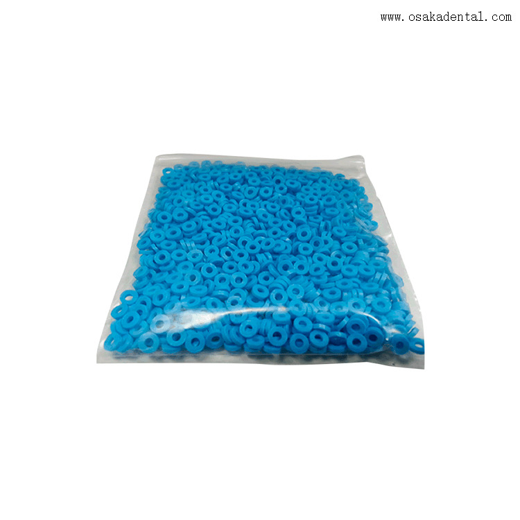 تقويم الأسنان فواصل الأسنان المرنة الخلفية الزرقاء الكبيرة