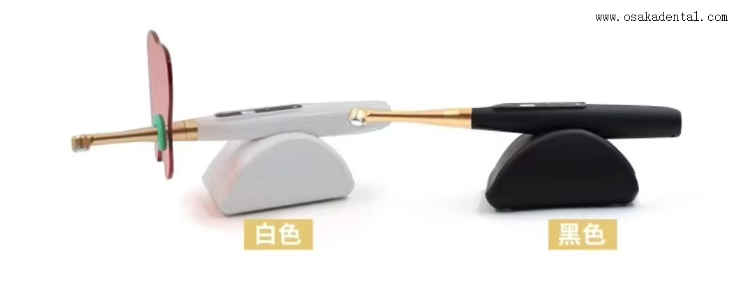 لون الأسنان أبيض وأسود لمدة ثانية واحدة علاج الضوء