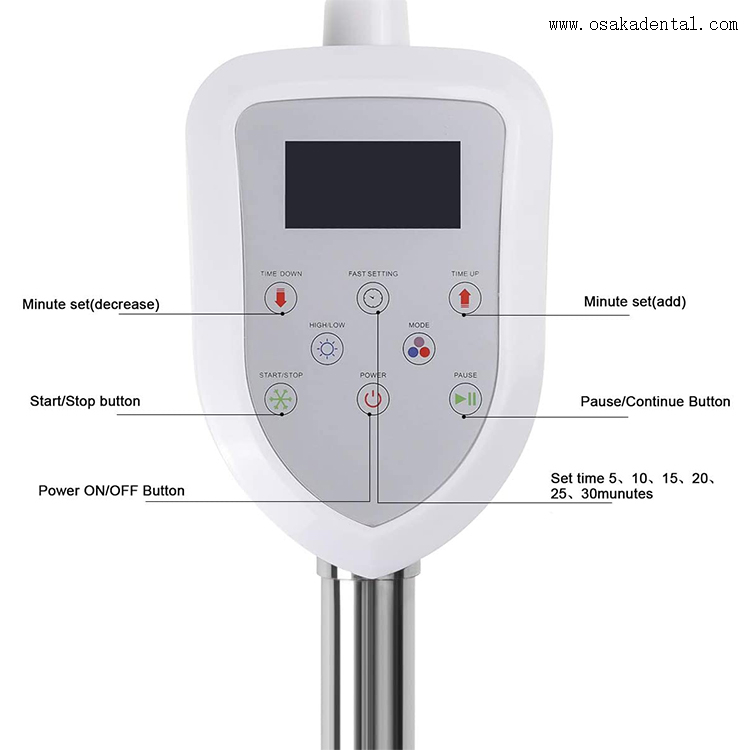 وحدة تبييض لوحة العرض الرقمية للأسنان