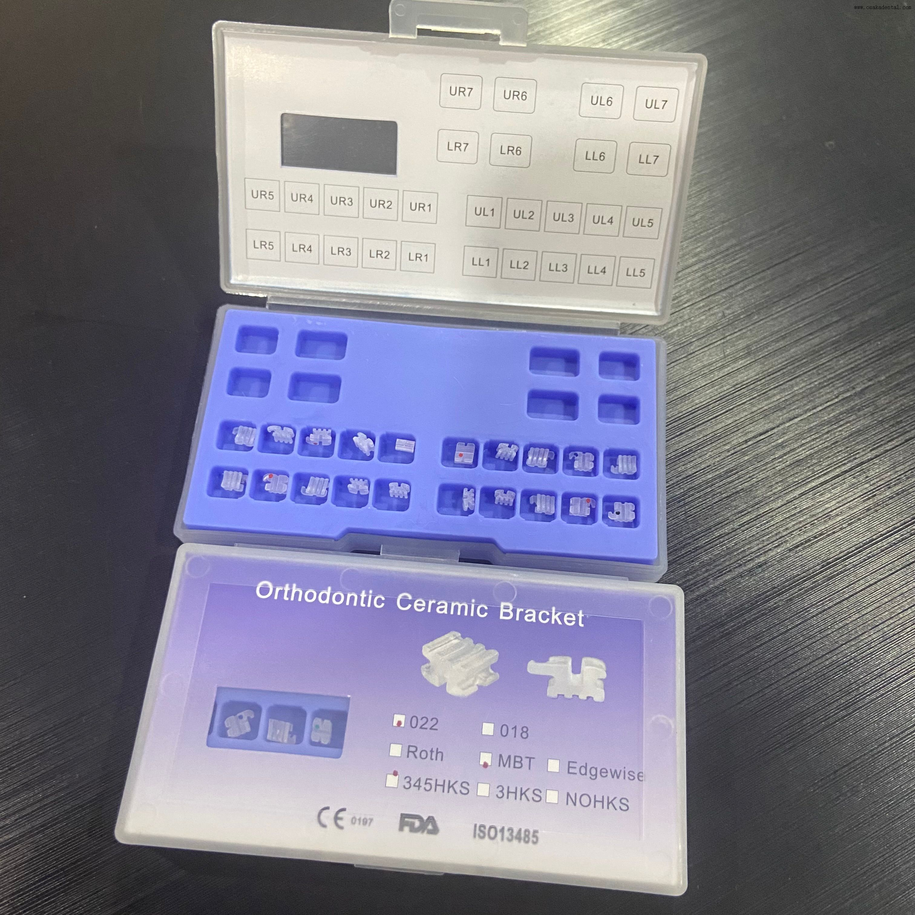 تقويم الأسنان السيراميك قوس ROTH / MBT 345 هوك OSA-P90-1