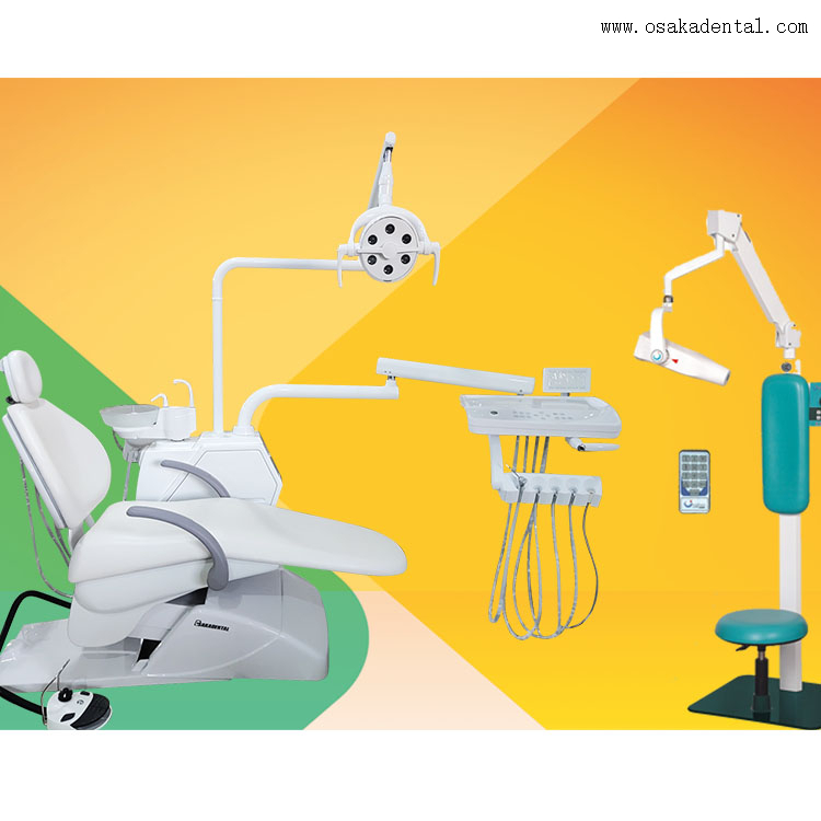 كرسي طب الأسنان بدواسة القدم مع الأشعة السينية