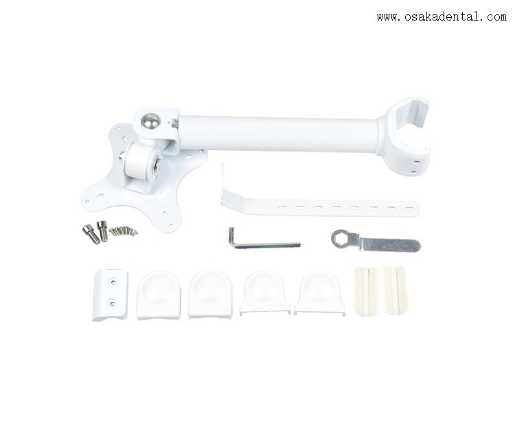 كاميرا مراقبة الأسنان البيضاء مقاس 24 بوصة داخل الفم مع حامل شاشة معدني OSA-950W-24