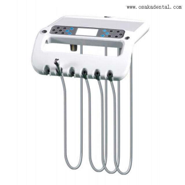 كرسي طبيب أسنان باللون الأرجواني من الدرجة العالية من وحدة كرسي طبيب أسنان OSAKA مع آلة تبييض الأسنان وalgiante للأسنان