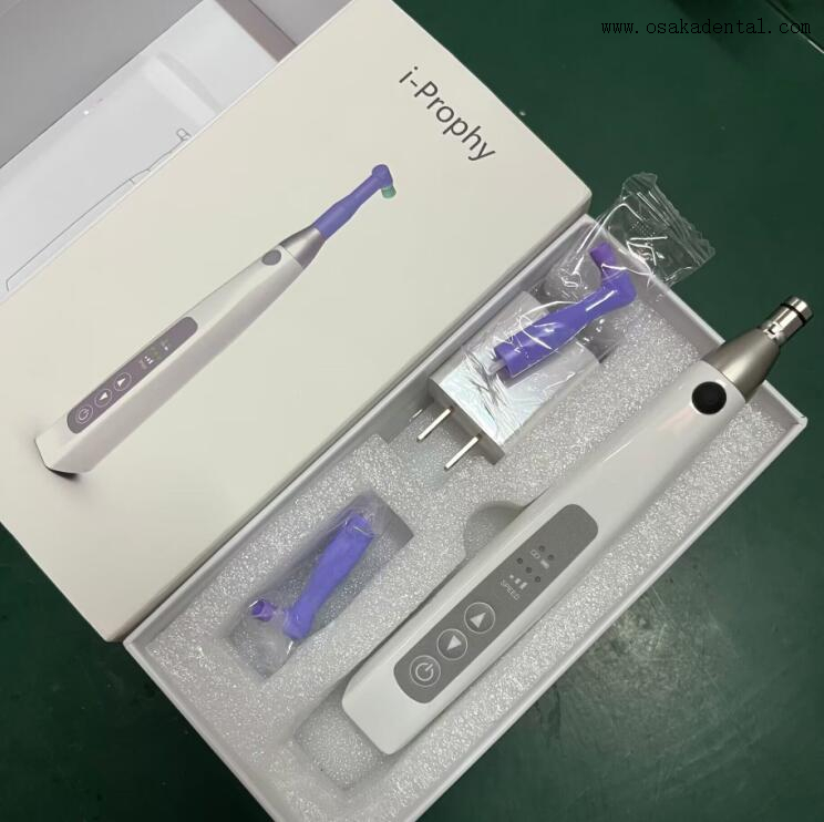 قبضة Prophy قابلة لإعادة الشحن مع نصائح