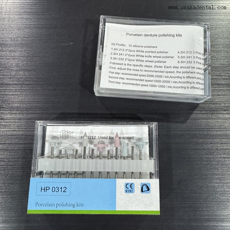 طقم تلميع الأسنان HP 0312 للقبضة ذات السرعة المنخفضة