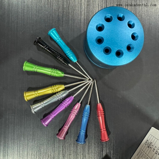 مجموعة أدوات زراعة الأسنان 