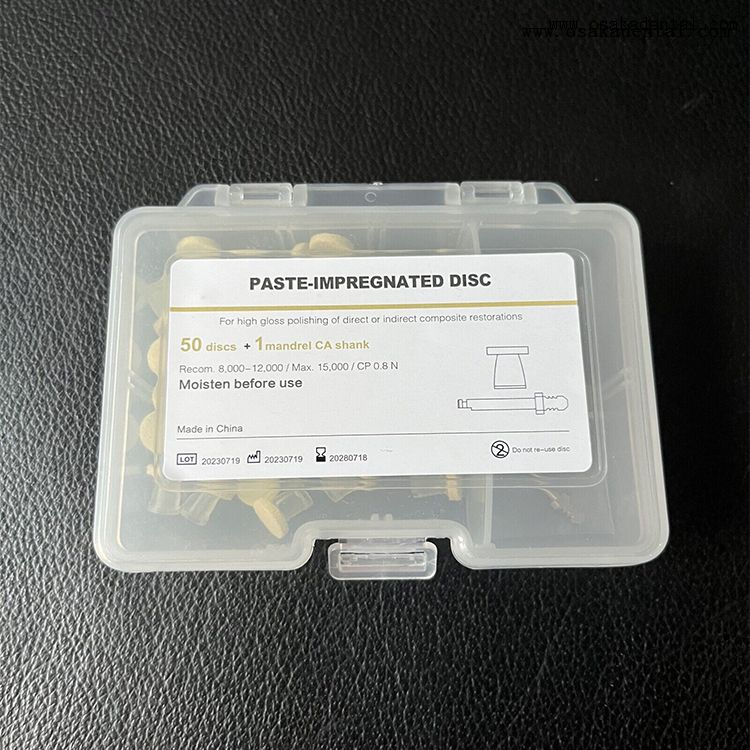 قرص مشرب بمعجون الأسنان لتلميع عالي اللمعان