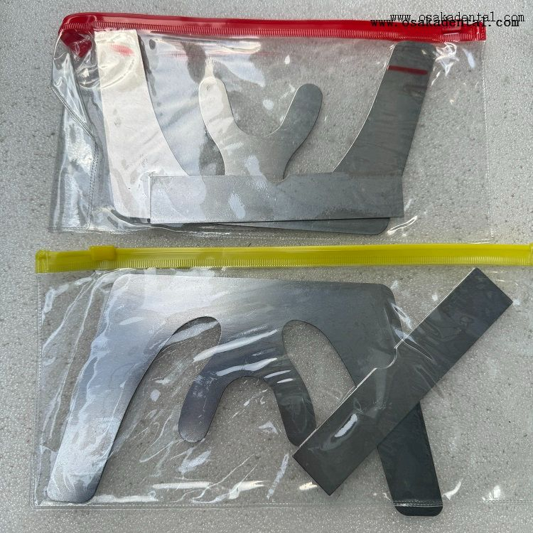 لوحة طائرة فوكس من الفولاذ المقاوم للصدأ للأسنان OSA-L130