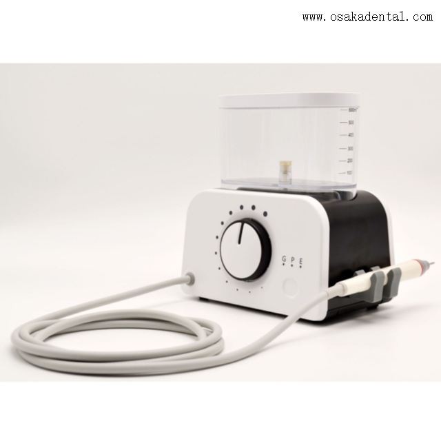 قشارة الأسنان مع قبضة LED وزجاجة