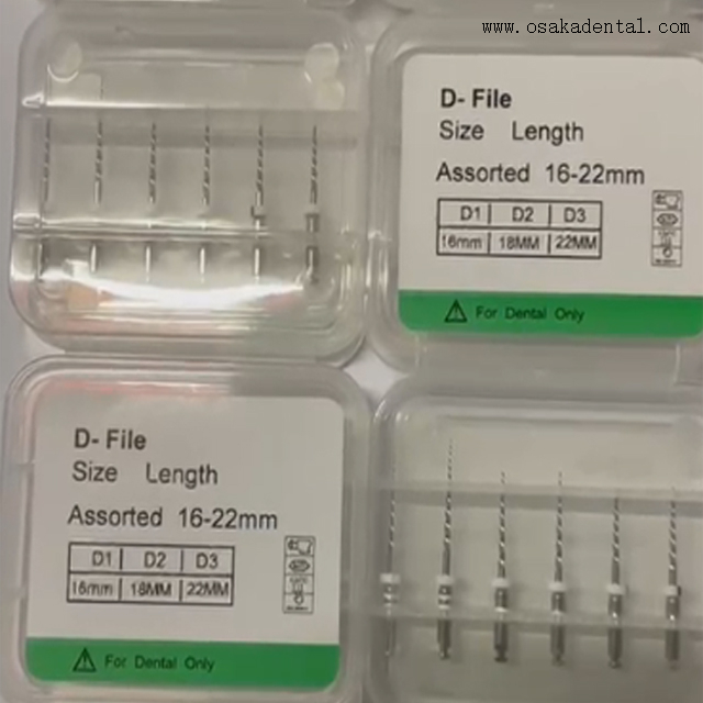 استخدام الأسنان لمبردات إعادة المعالجة اللبية المقاومة للانفصال ذات الاستدقاق العالي