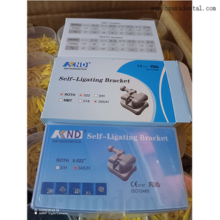 دعامات ربط ذاتي عالية الجودة لعلاج تقويم الأسنان