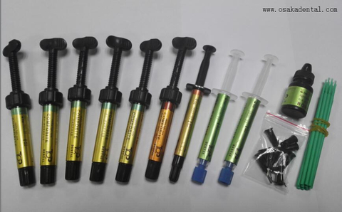 طقم حشوة الراتنج المركب للأسنان لترميم الأسنان