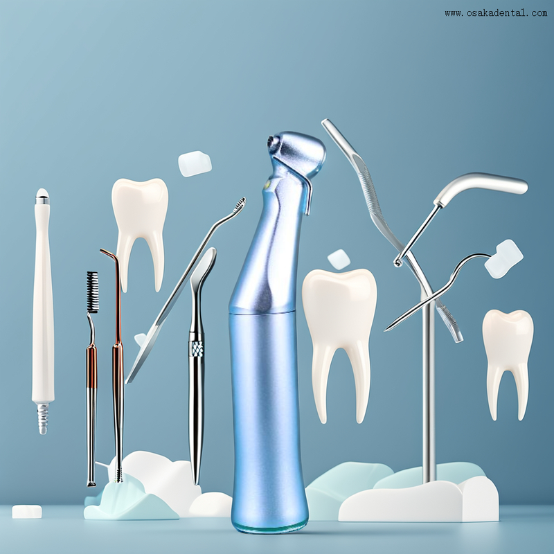 قبضة الأسنان بزاوية كونترا 20:1 مع LED 