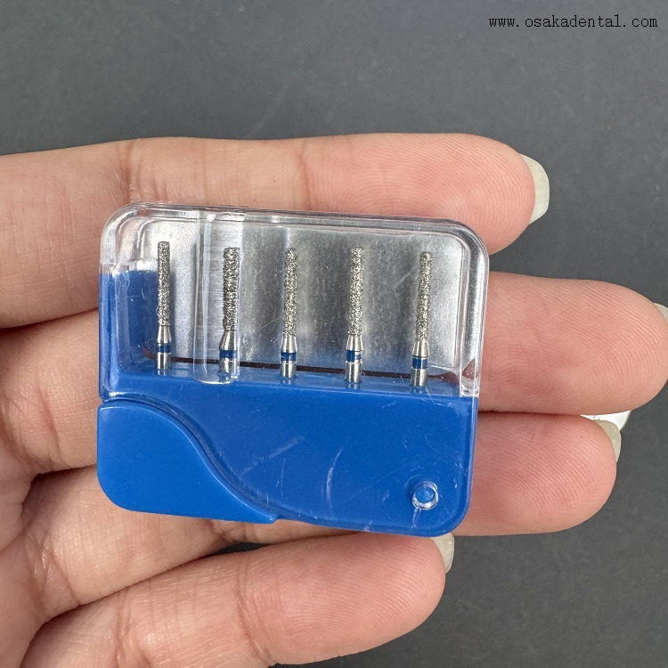 طب الأسنان FG Diamond Bur 5 قطعة/صندوق OSA-F656-T4 تعبئة جديدة