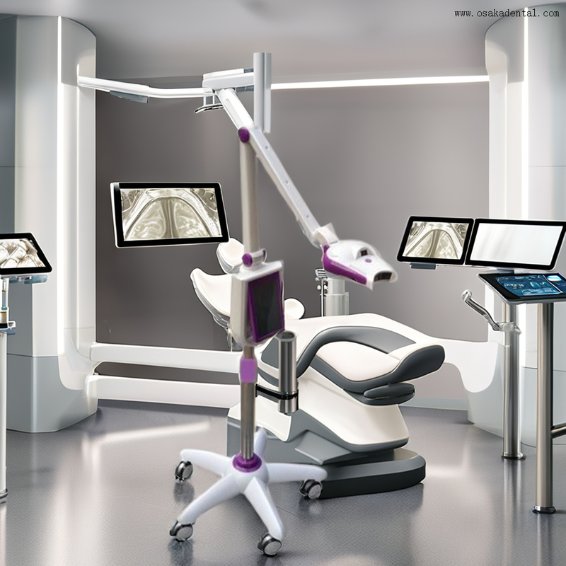 جهاز تبييض الأسنان المبتكر للاستخدام الاحترافي في إعدادات المختبرات الحديثة والمستقبلية