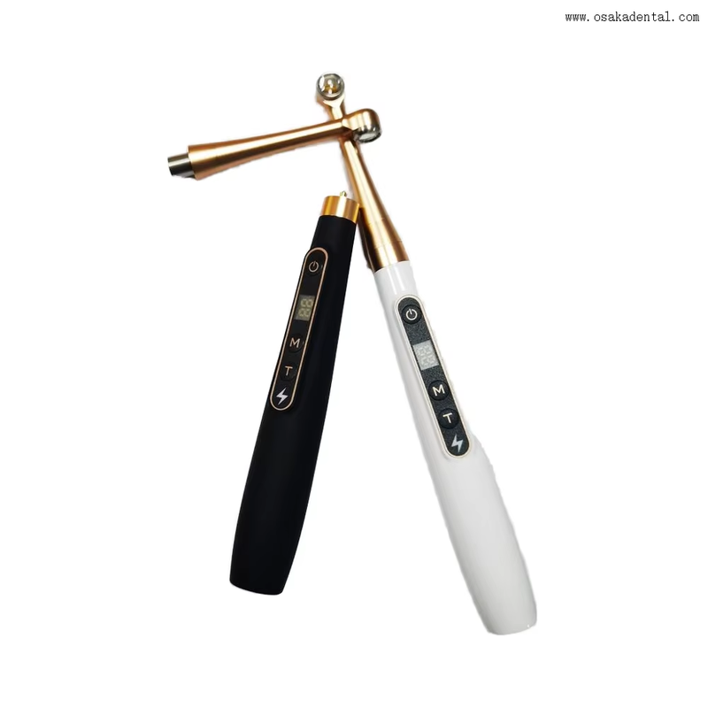 لون الأسنان أبيض وأسود لمدة ثانية واحدة علاج الضوء