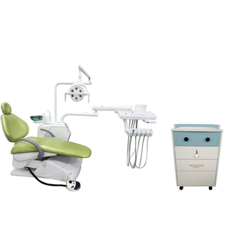 وحدة كرسي طب الأسنان مع خزانة ساتنة أسنان خاصة مصممة