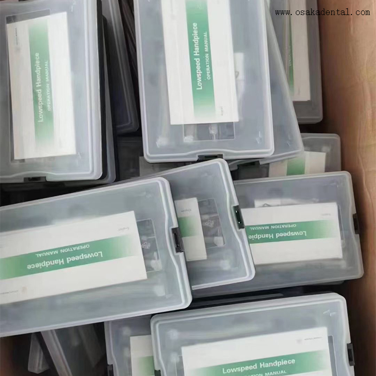 مجموعة قبضة الأسنان مع قبضة عالية السرعة ومنخفضة السرعة